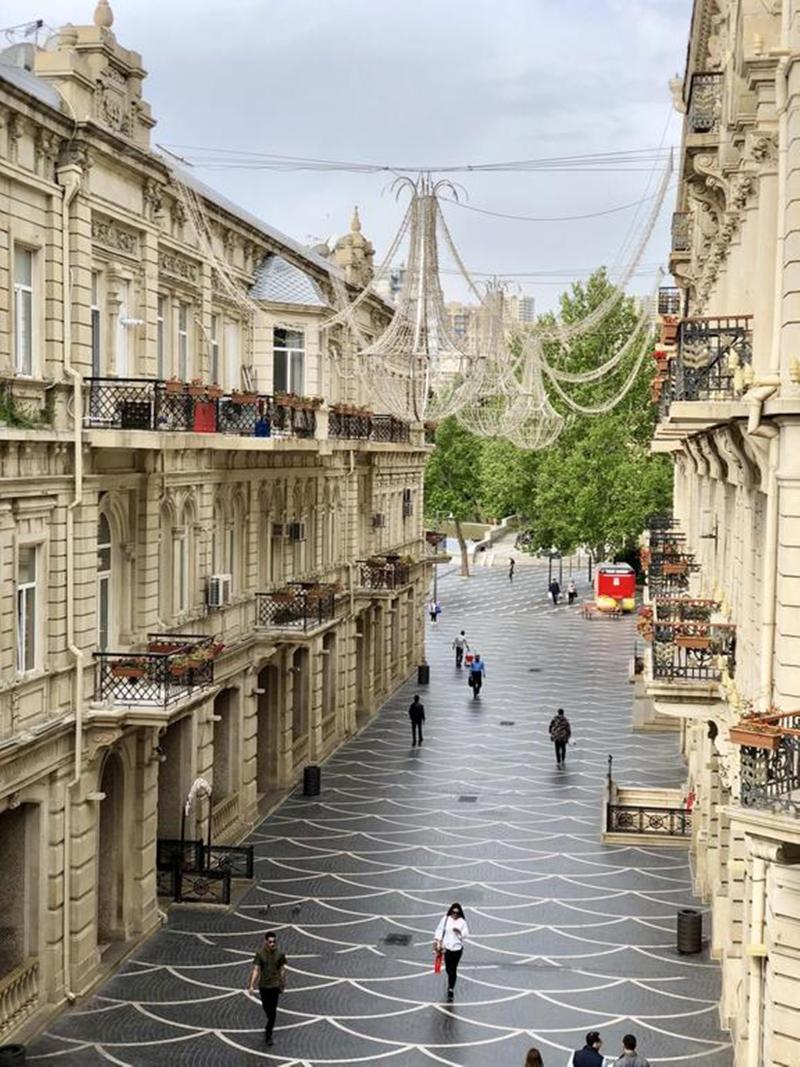 Khaghani Center Hotel Baku Extérieur photo
